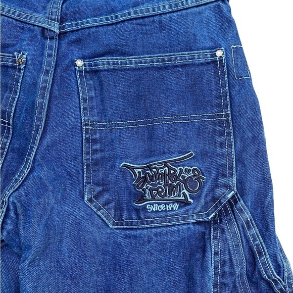 Vintage 90s Y2K Southpole Embroidered Jeans Size 31 - Picture 7 of 9